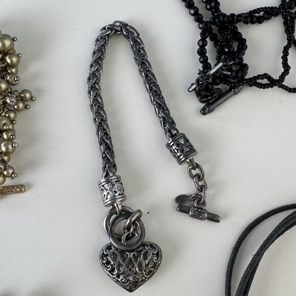 Vintage Premier Designs PD Fashion Jewelry Lot 6 Bracelets & 1 Necklace - Picture 4 of 10